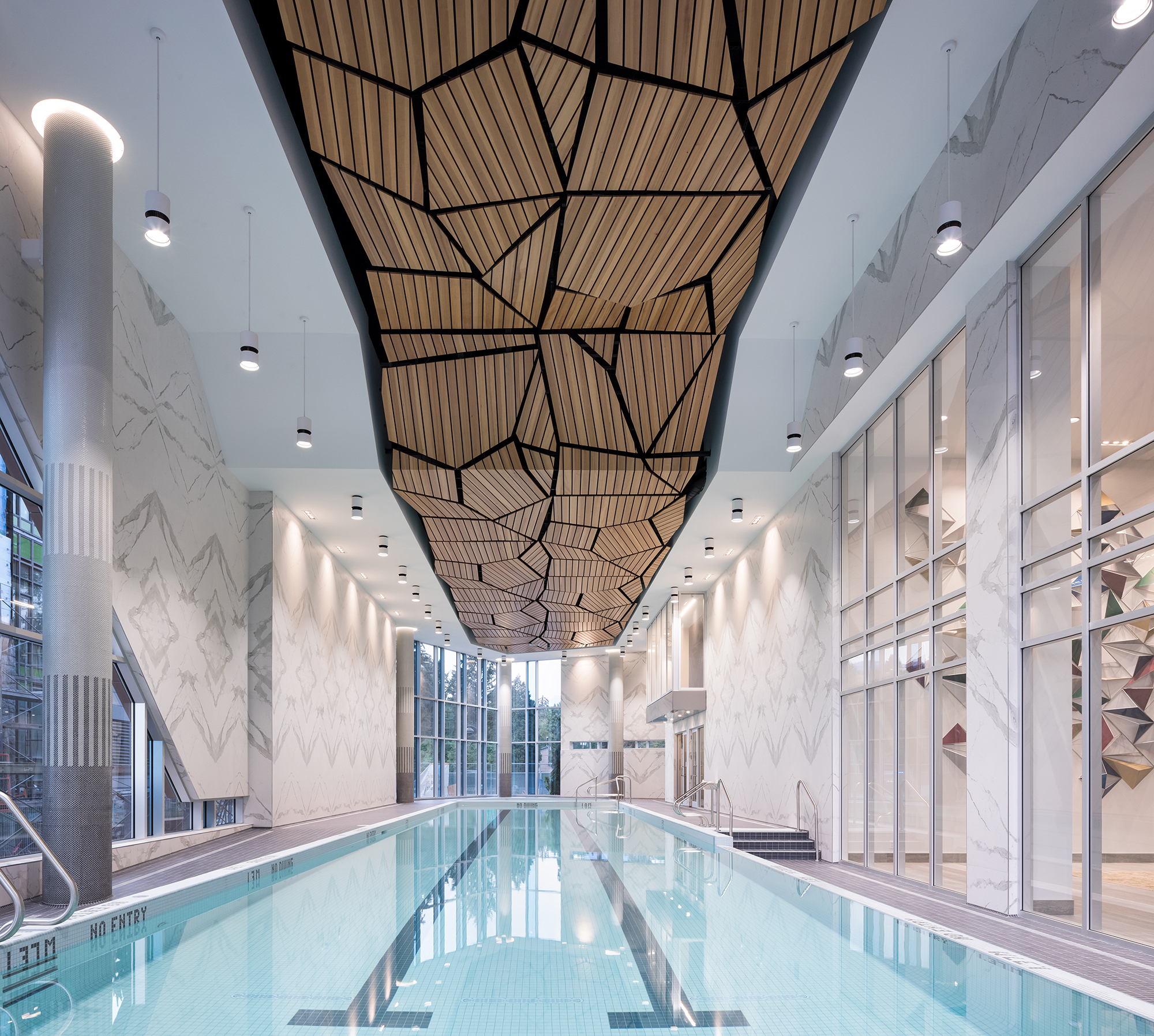 Clubhouse_Pool Perspective 3 - CHIL Interior Design