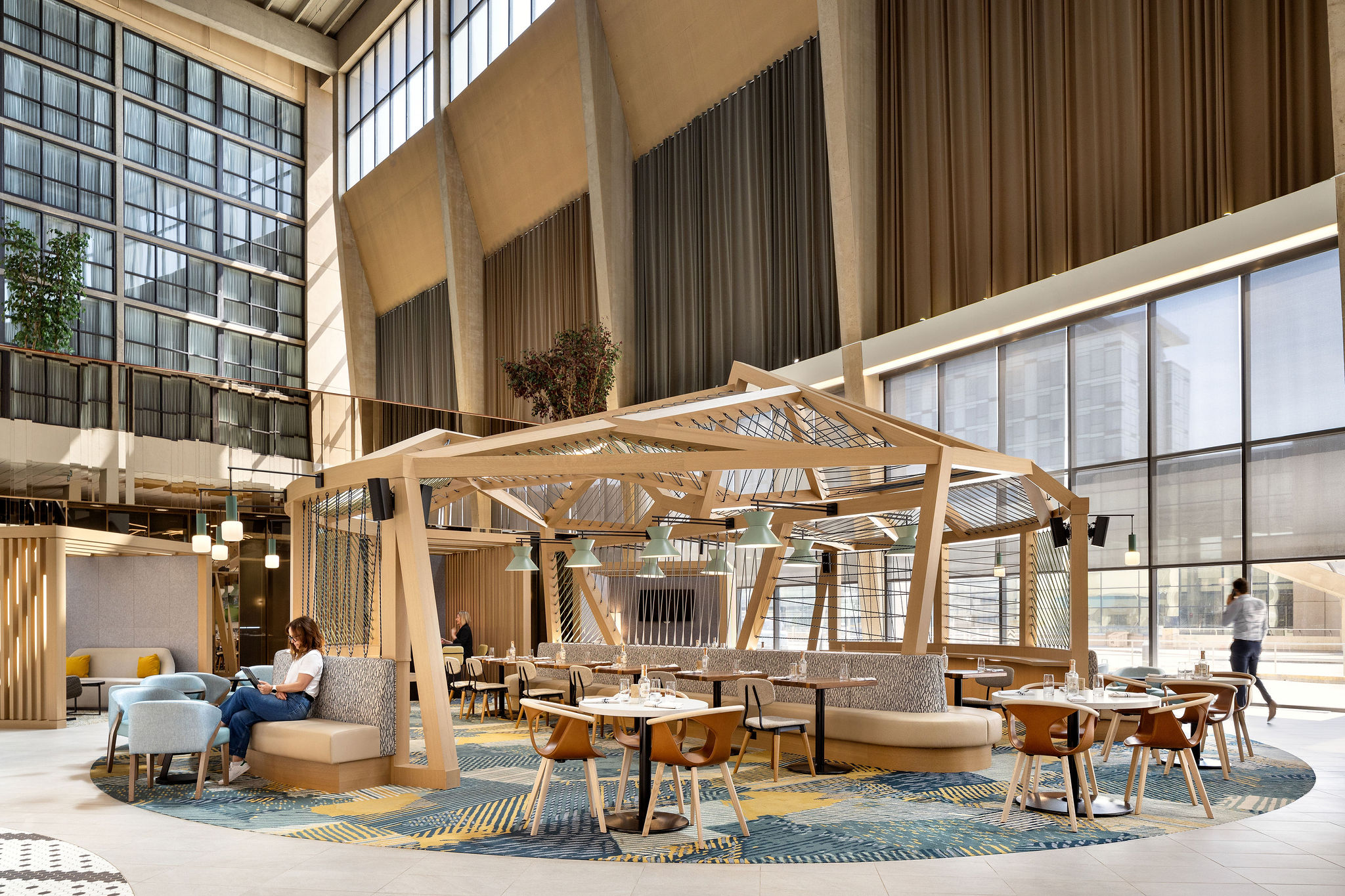 Delta Calgary Airport CHIL Interior Design